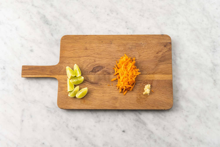 Forbered grønnsaker