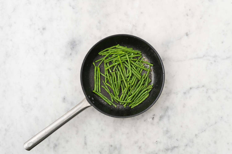 Soften the Green Beans