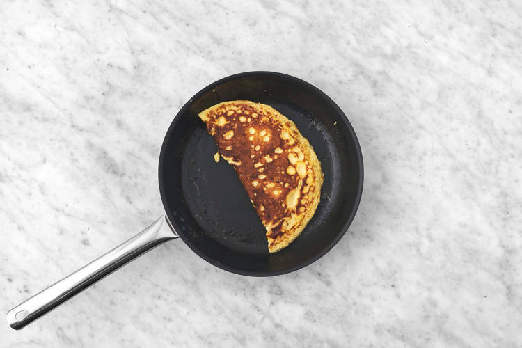 Préparer l'omelette