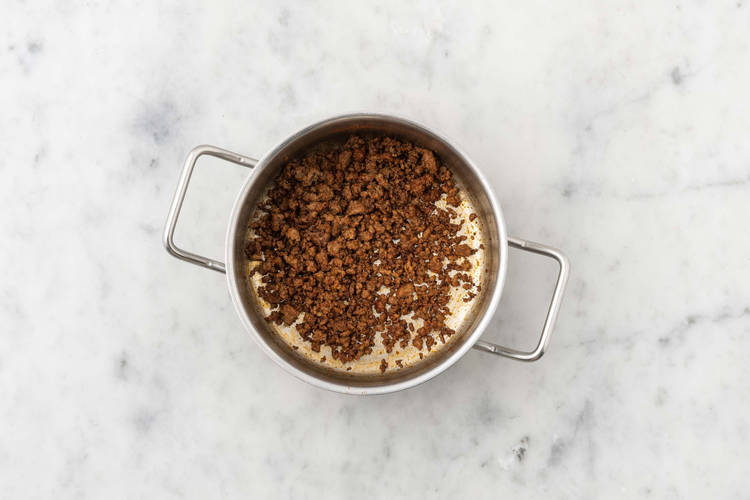 Hackfleisch anbraten