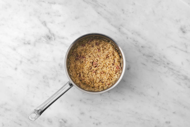 Add the Rice