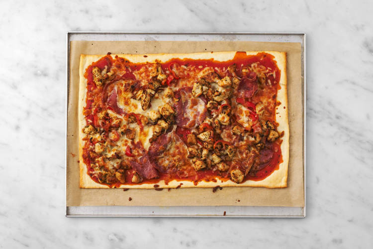 Préparer la pizza
