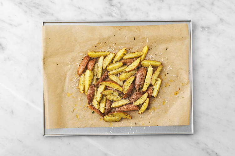 Rôtir les pommes de terre