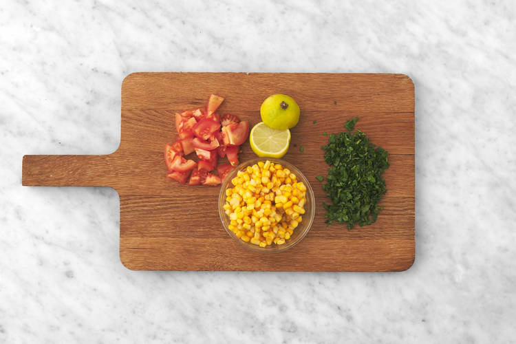 Forbered grøntsager