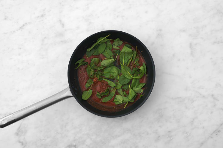 Add the Spinach