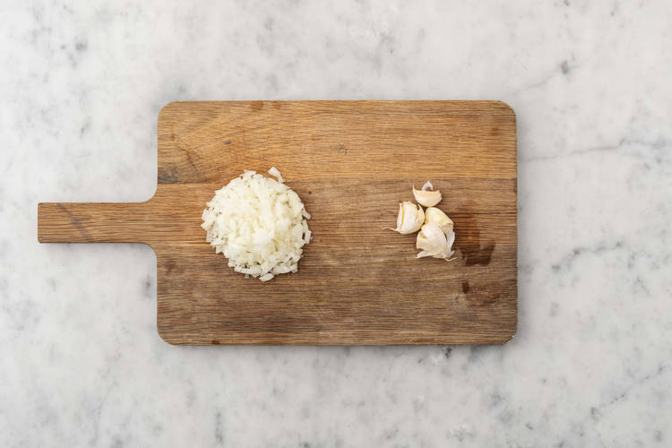 Prepara las verduras