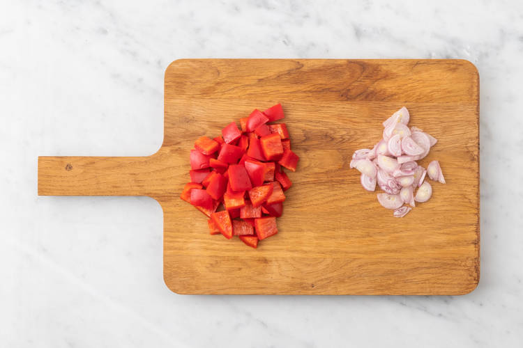 Prep and cook chicken