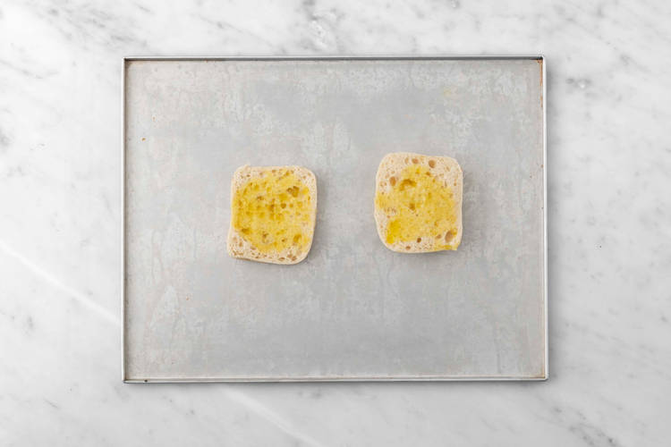 Make the Garlic Ciabatta