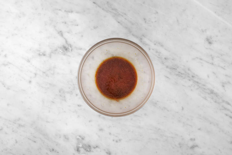 Préparer la vinaigrette