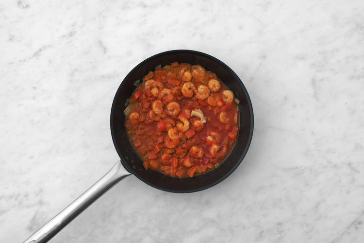 Finish tilapia and veggies