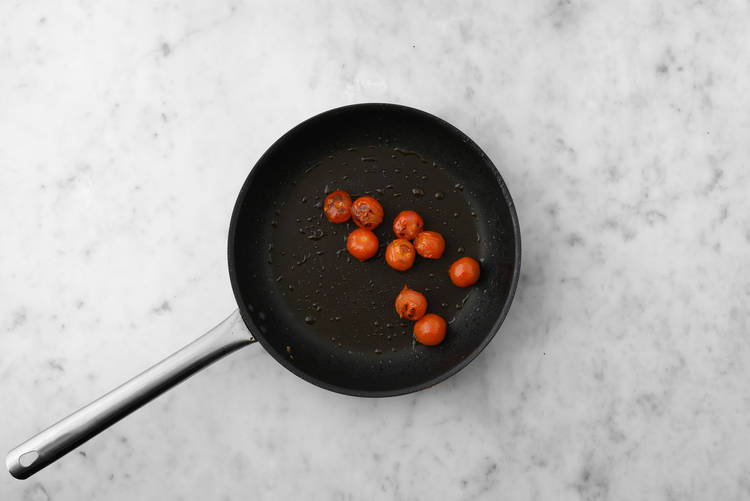 Cook veggies and sausage