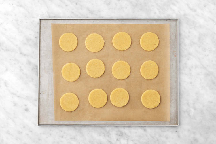 Les sablés prennent forme