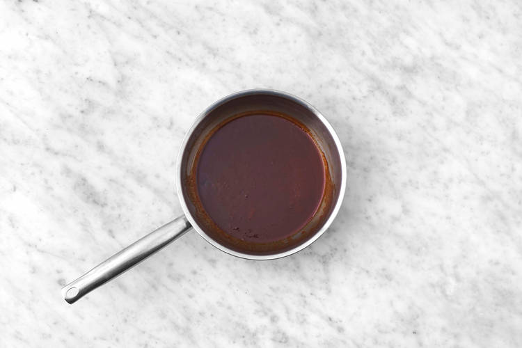 Make the Gochujang Honey Sauce