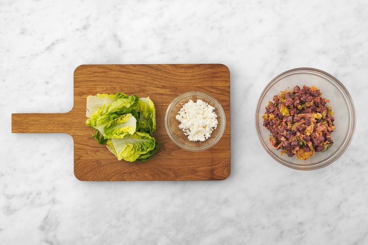 Prepara los ingredientes