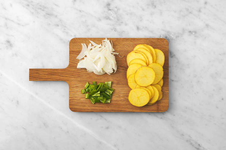 Prepara los ingredientes