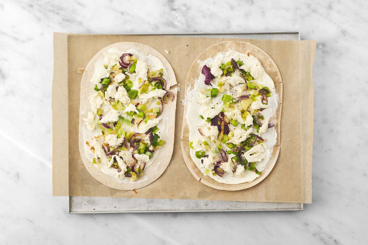 Enfourner la flammekueche