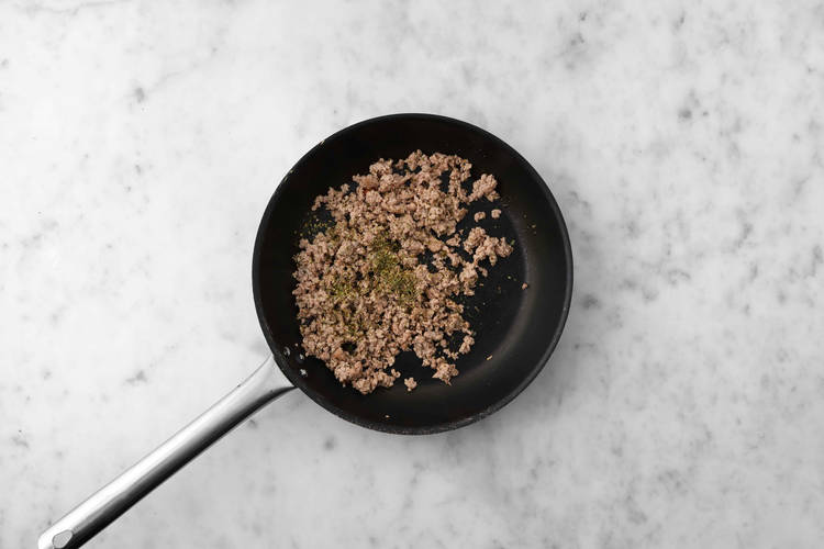 Fry the mince