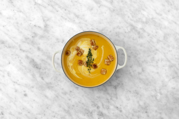 Soep | Garneren en serveren