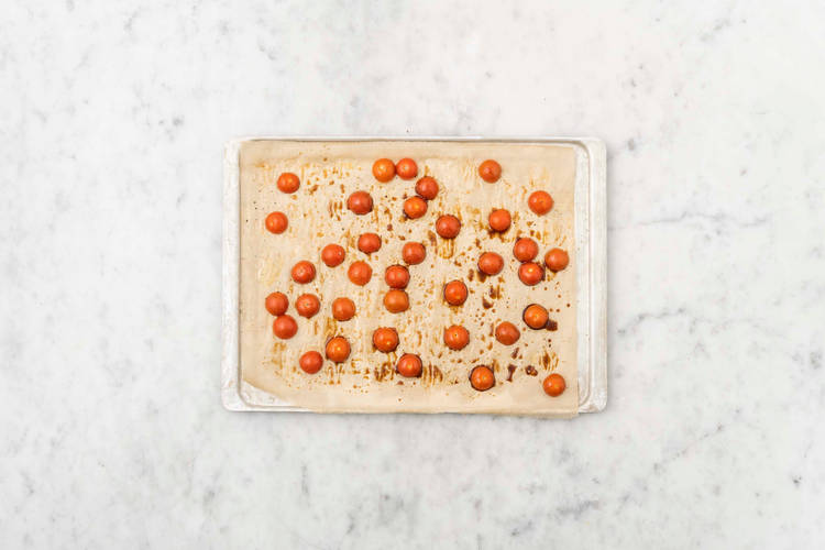 Baka körsbärstomater