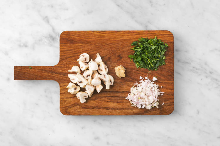 Prep and cook chicken