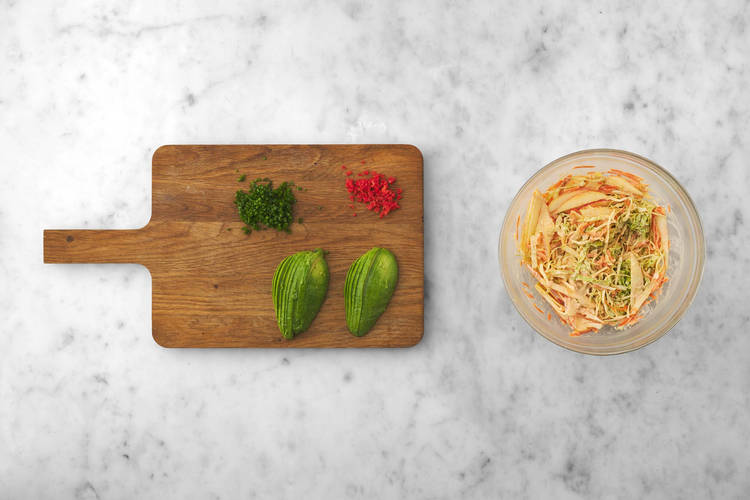 Förbered äppelslaw