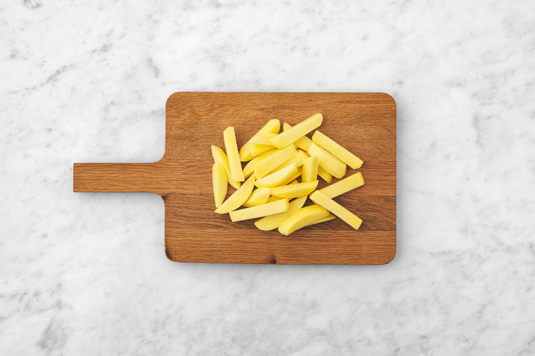 Préparer les frites