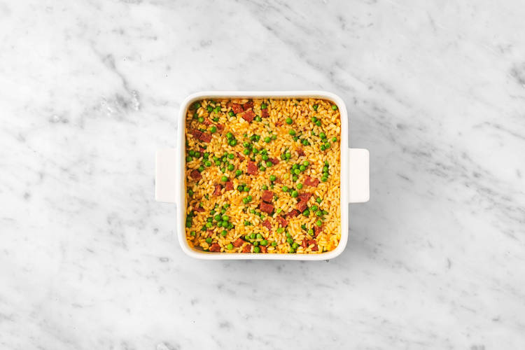 Add the Peas
