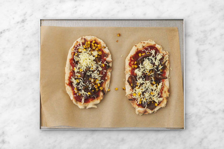 Bake the Naanizza
