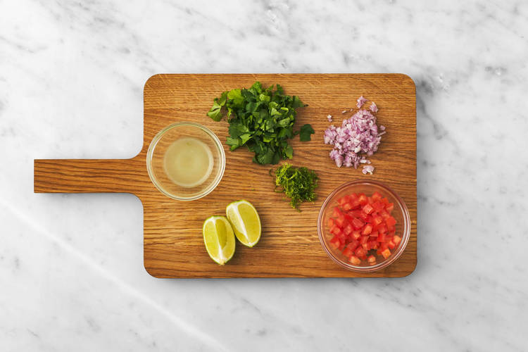 Prep and cook chicken