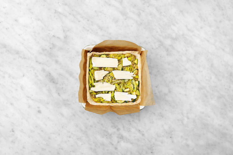 Assemble and bake tart