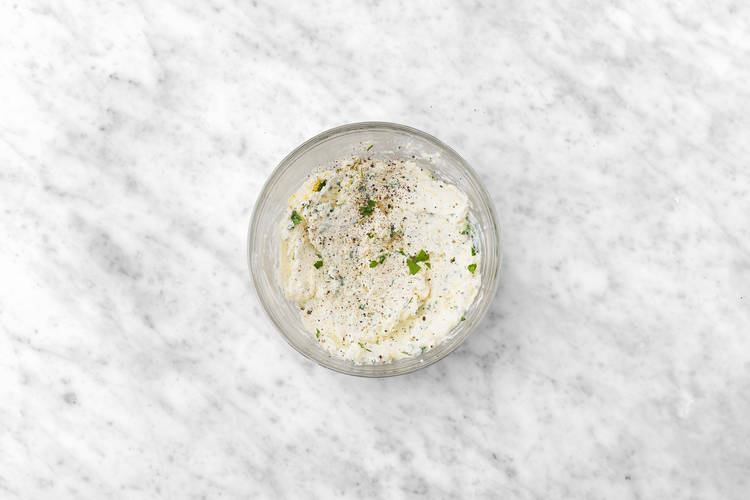 Assemble salad and filling