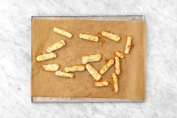 Preparare i cheese sticks