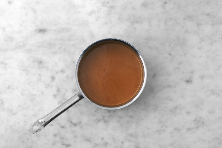 Make the Chocolate Orange Custard