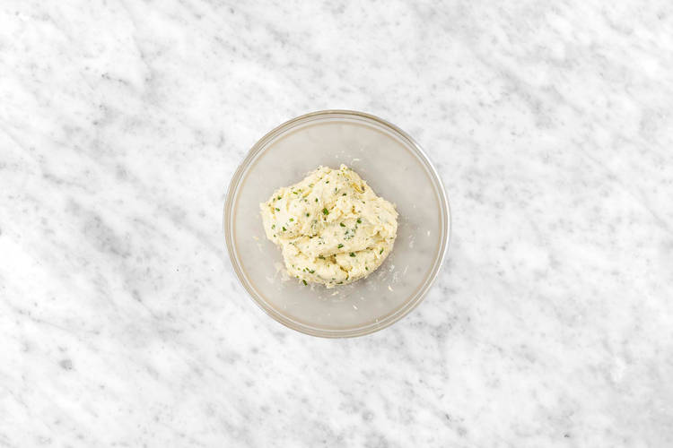 Prep biscuit ingredients