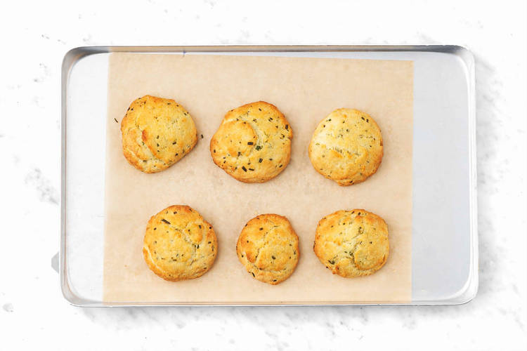 Form and bake biscuits