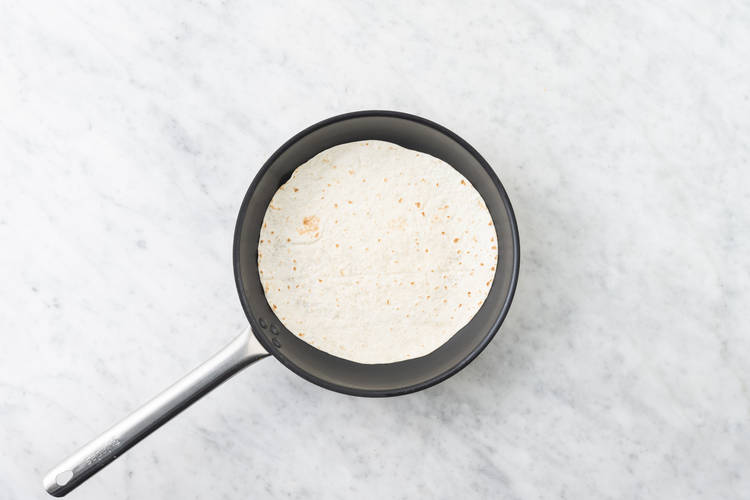 Tostare le tortillas