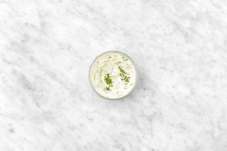 Make cream cheese spread