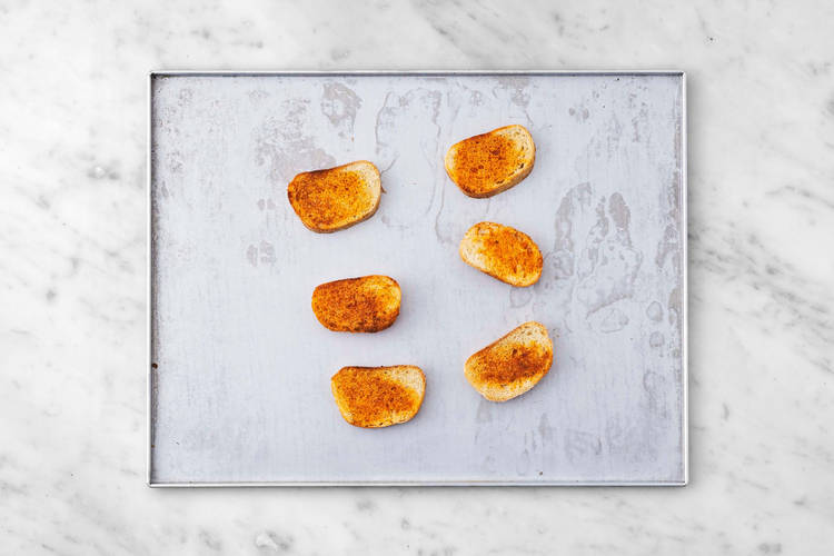 Finish stew and make toasties