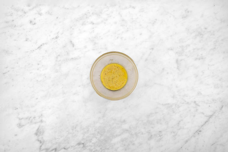 Préparer la vinaigrette