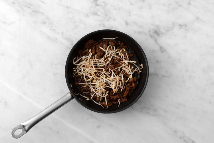 Cuire les émincés végé