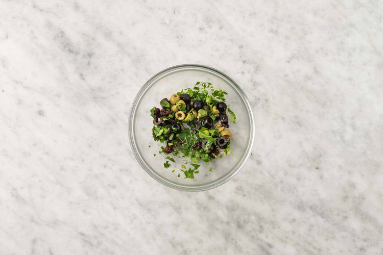 Préparer la vinaigrette