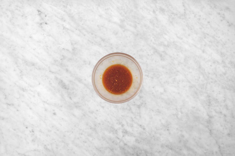 Prep and make chili-lemon sauce