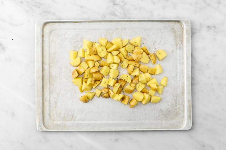 Rôtir les pommes de terre