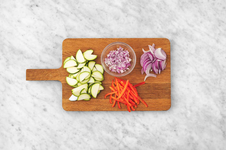 Préparer les légumes