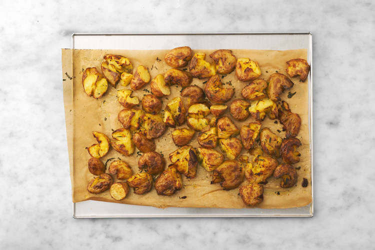 Rôtir les pommes de terre 