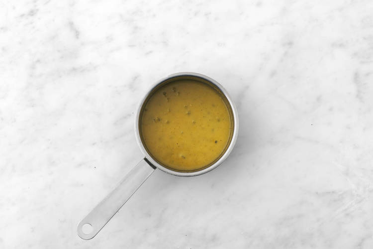 Préparer le coulis
