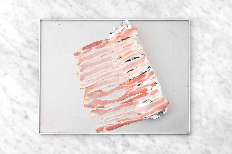 Make the Streaky Bacon Legs