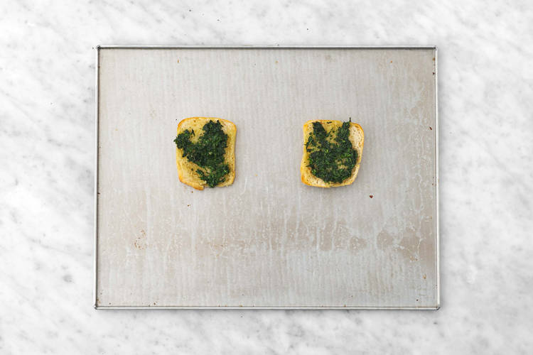 Bake the Garlic Bread