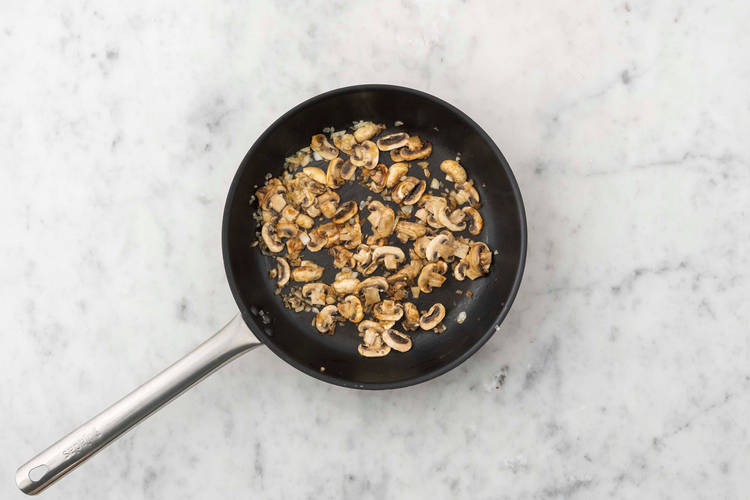 Les champis à la poêle