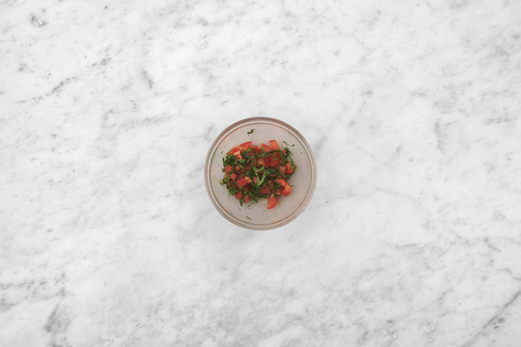 Förbered grönsaker